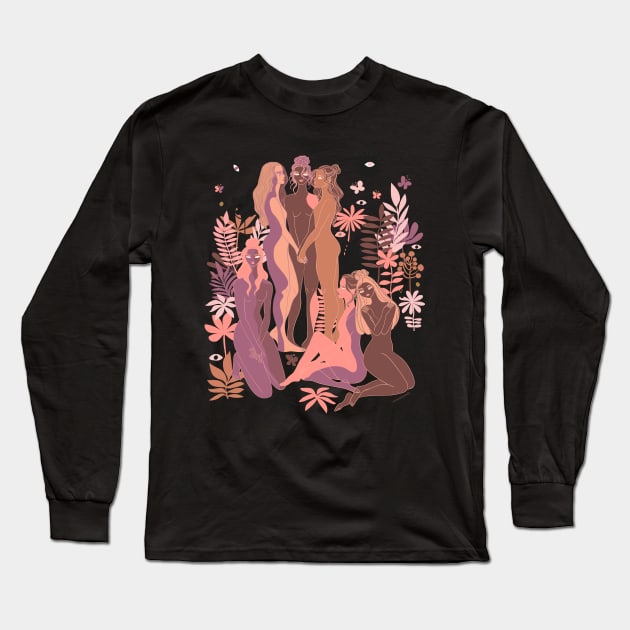 Secret Garden Long Sleeve T-Shirt by anneamanda